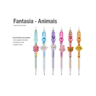 LAPISEIRA CIS FANTASIA ANIMAIS 0.7MM em Oferta na Shopee