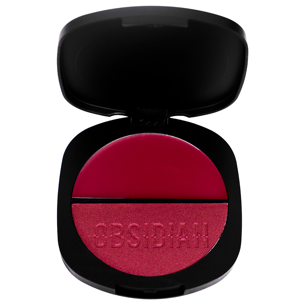 Blush Duo Gemini Obsidian - HB1000 - Ruby Rose em Oferta na Shopee