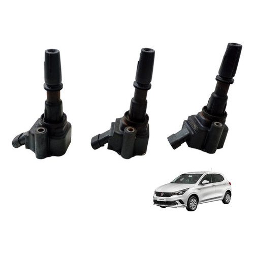 Kit Bobina Ignicao Fiat Argo Cronos 1.0 1.3 2017 2018 2021