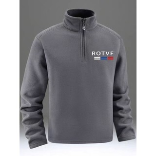 Tamanho grande solto roupas masculinas vazamento-escolha comércio exterior ao ar livre quente meio zíper Polar velo mole