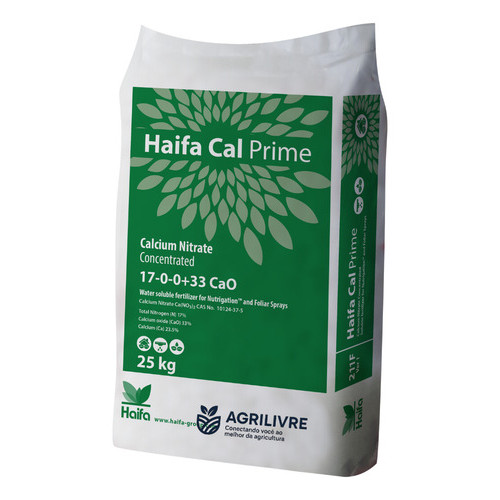 Nitrato De Cálcio Cal Prime Haifa 25 KG