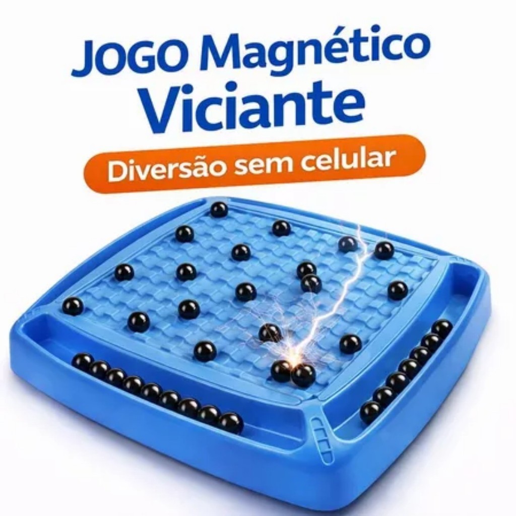 O Xadrez Magnético Jogo de Xadrez Magnético (um jogo de tabuleiro com efeitos magnéticos)