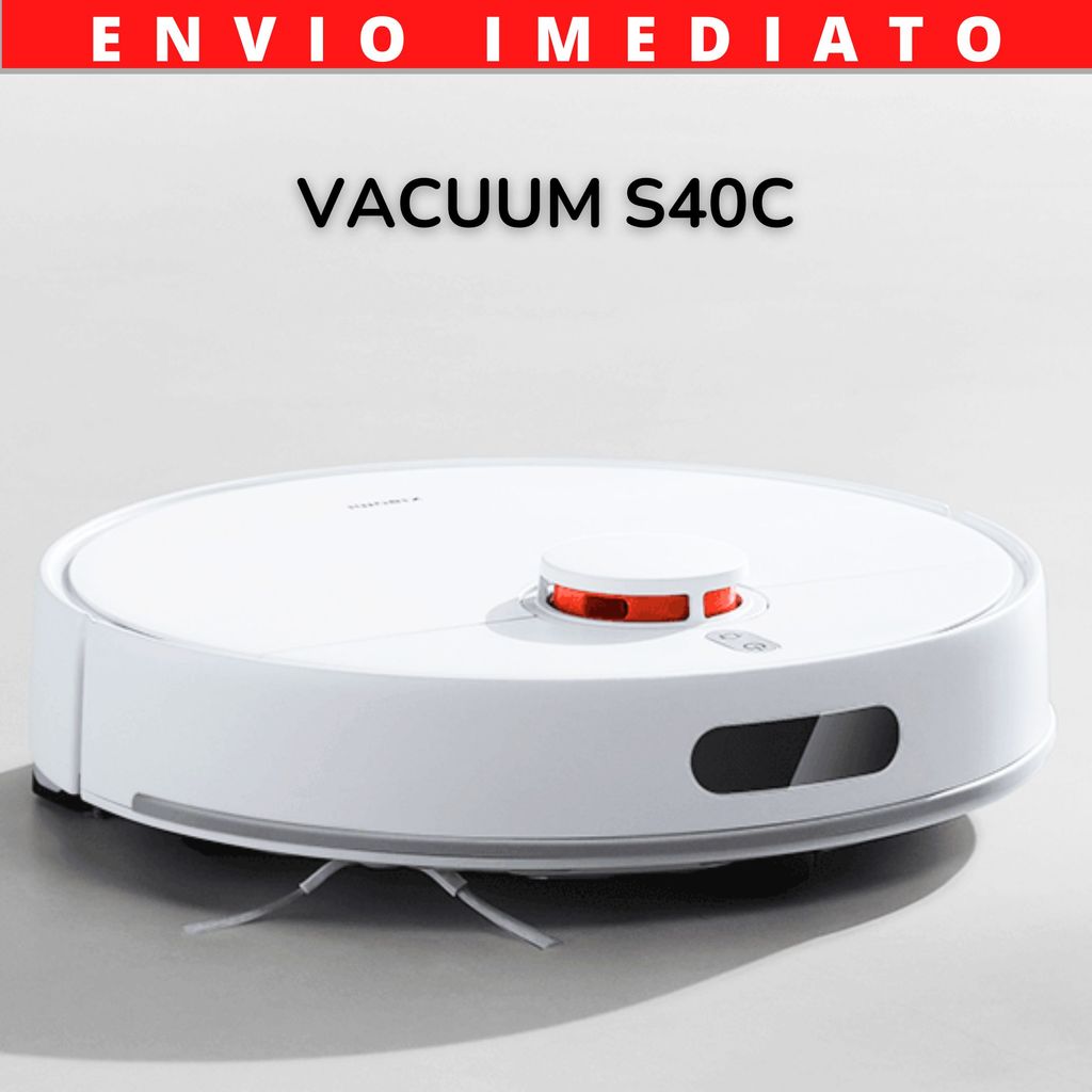 Aspirador Robô XM 40 S C – INTELIGENTE Passa Pano Compacto e Moderno