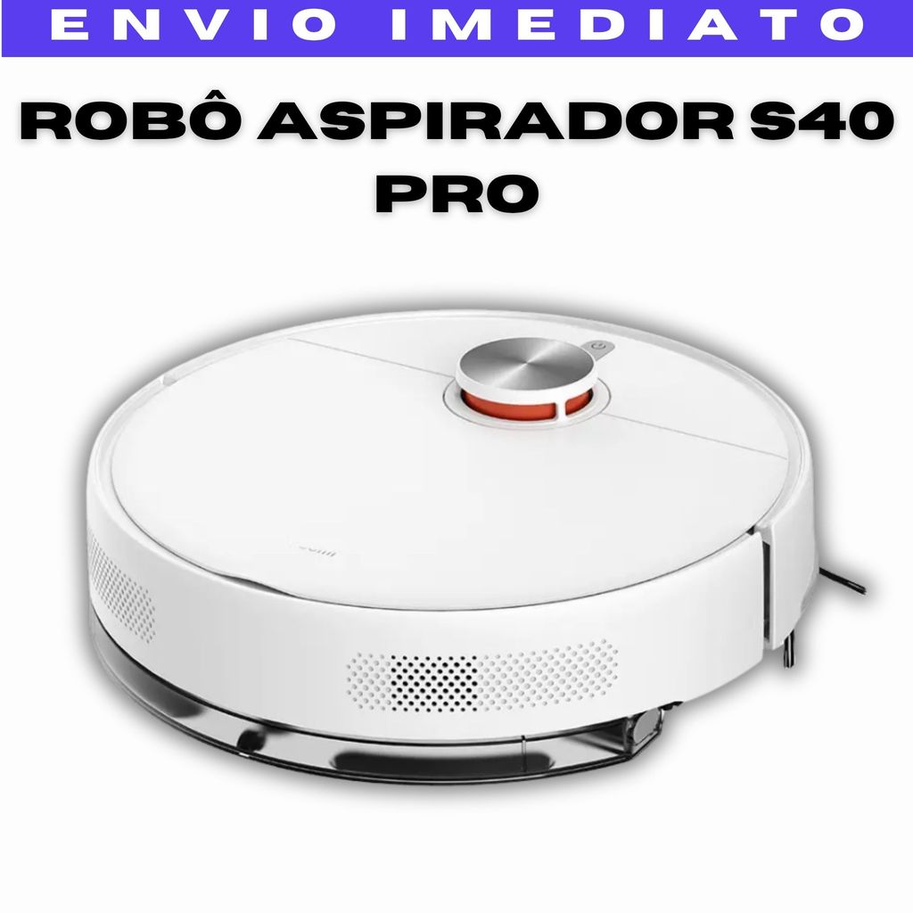 Robô Aspirador 40 S Pro 15.000 Pa – Limpeza Inteligente Todos os Dias