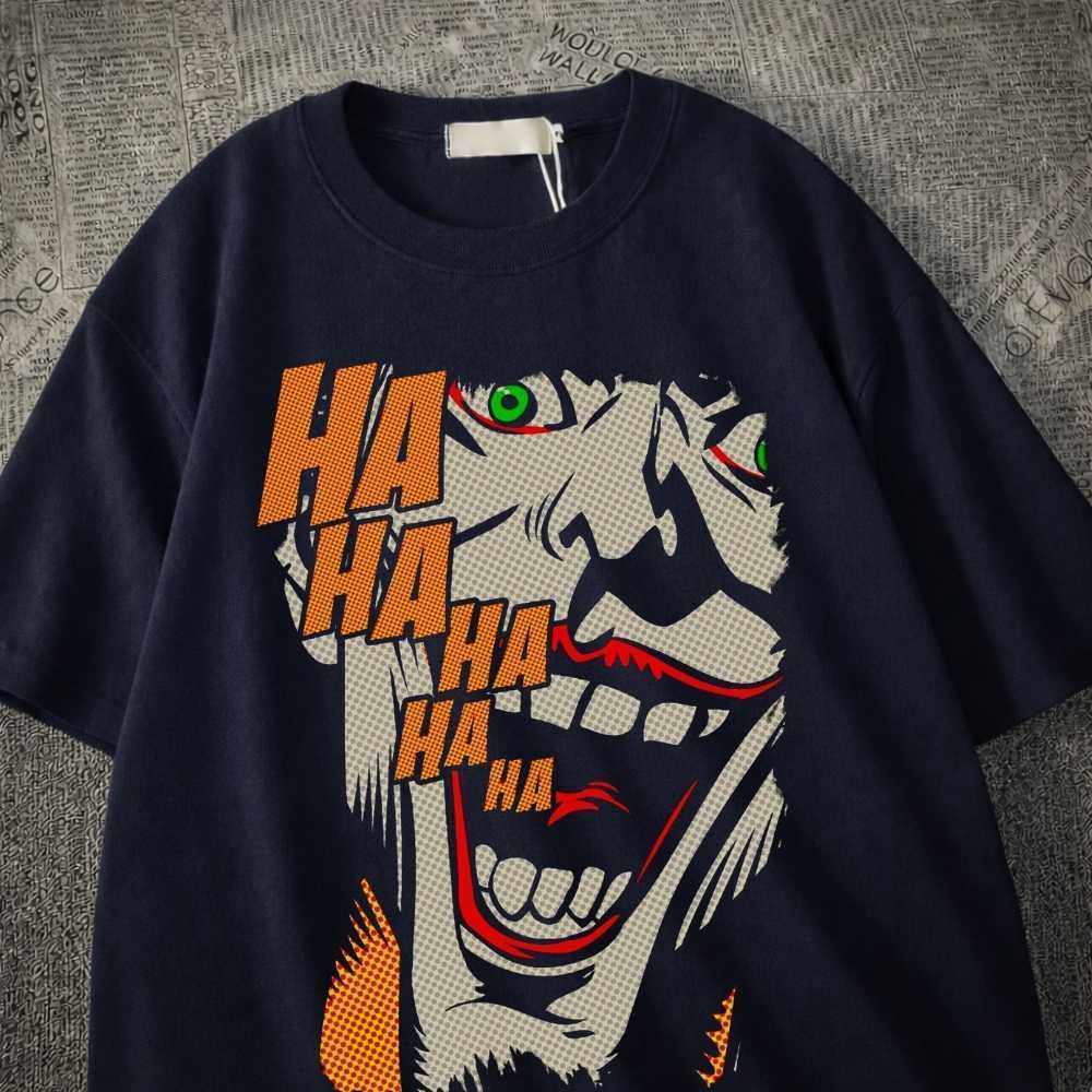 Camiseta Basica Em Algodão Com Estampa do The Joker De Vilão Com Diversas Cores De Camisetas