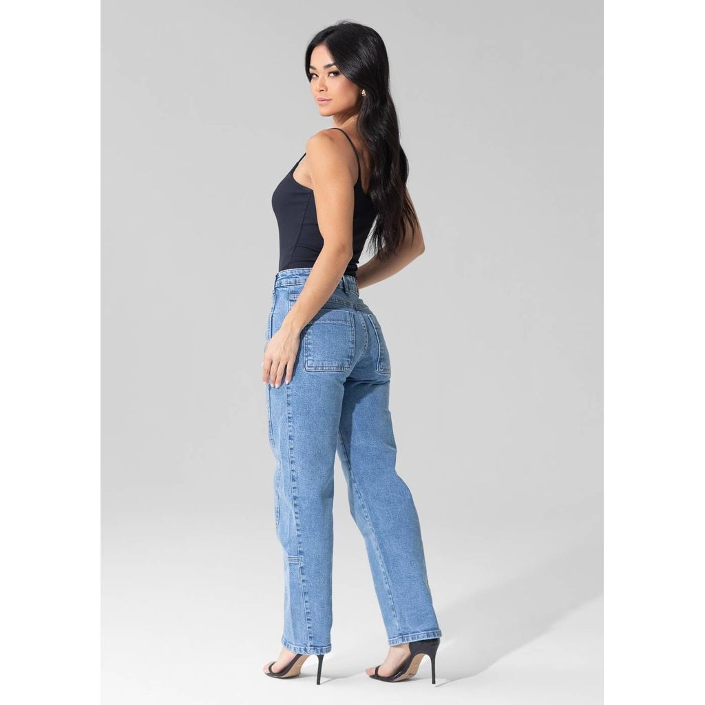 Calça Jeans Sawary Barrel - 282878 · foto 2