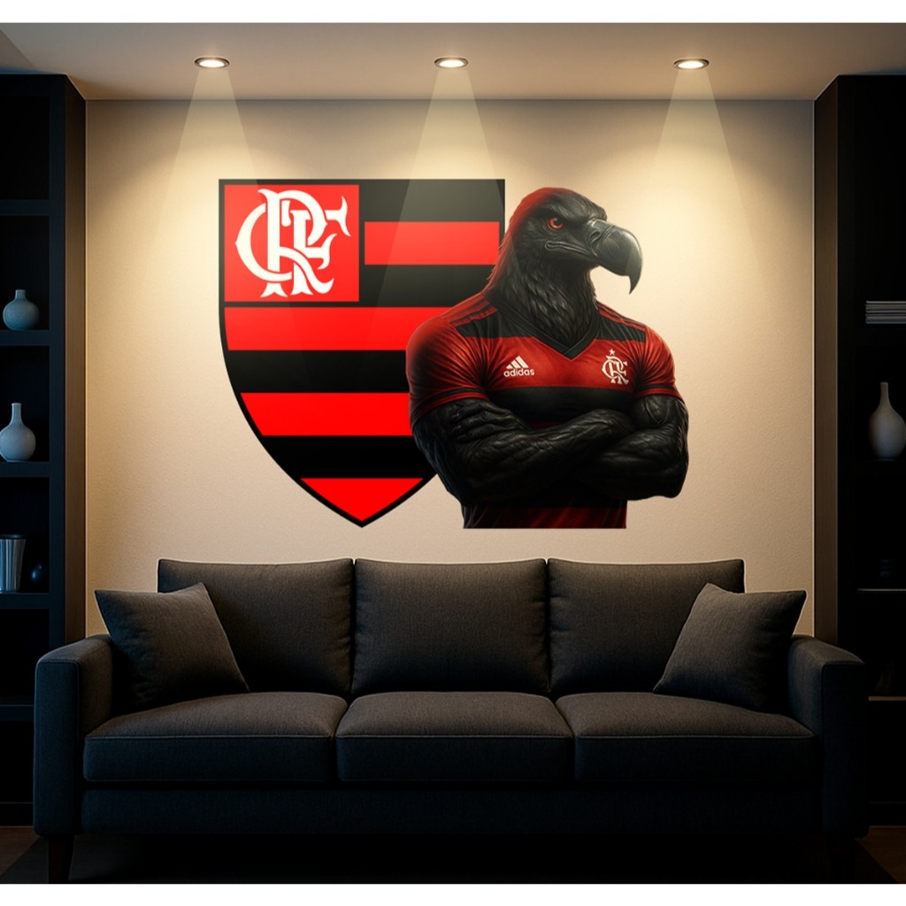 Papel de Parede Adesivo do Flamengo