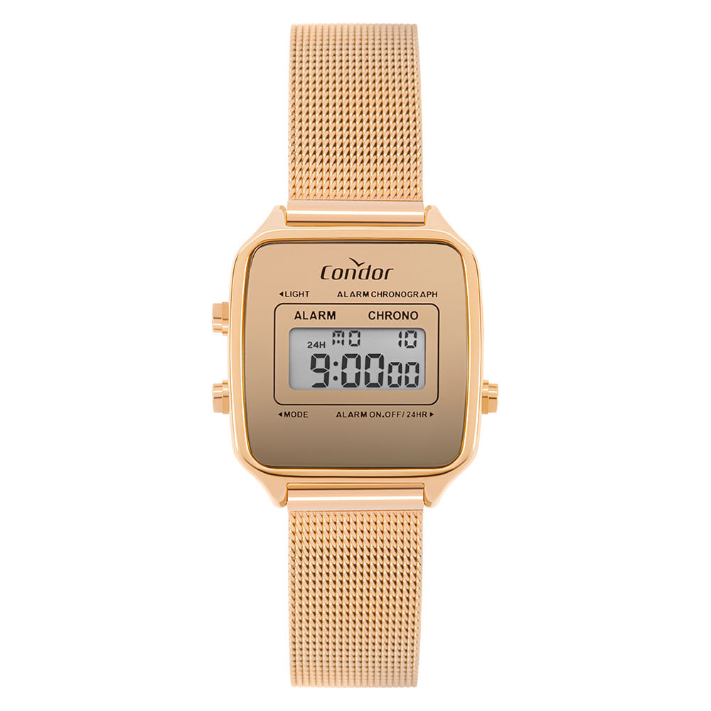 Relógio Condor Feminino Digital Rosé - COJHS512BAE/4J
