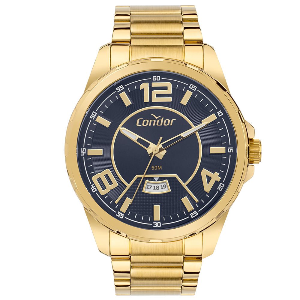 Relógio Condor Masculino Speed Dourado - CO2117BR/4A