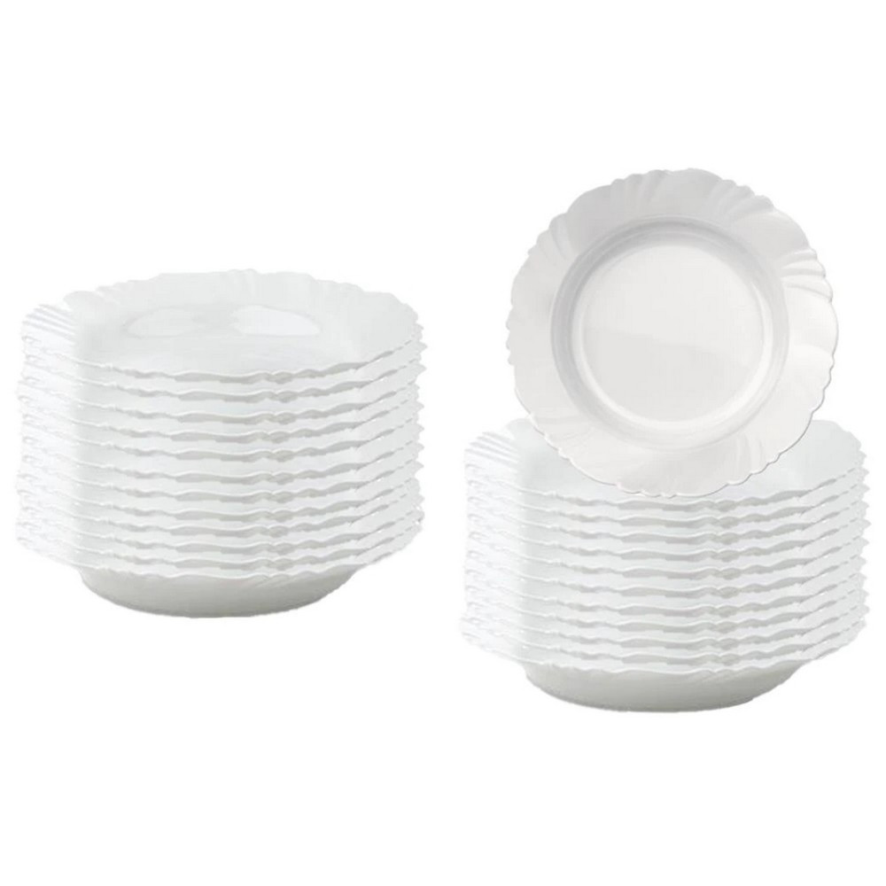 Conjunto de Pratos Fundos Ptala 23,5CM 24 Peas Duralex