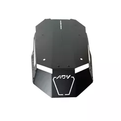 Parabrisa Bolha Em Aluminio Para Honda ADV 150 2021 a 2025 ADV 160 2025