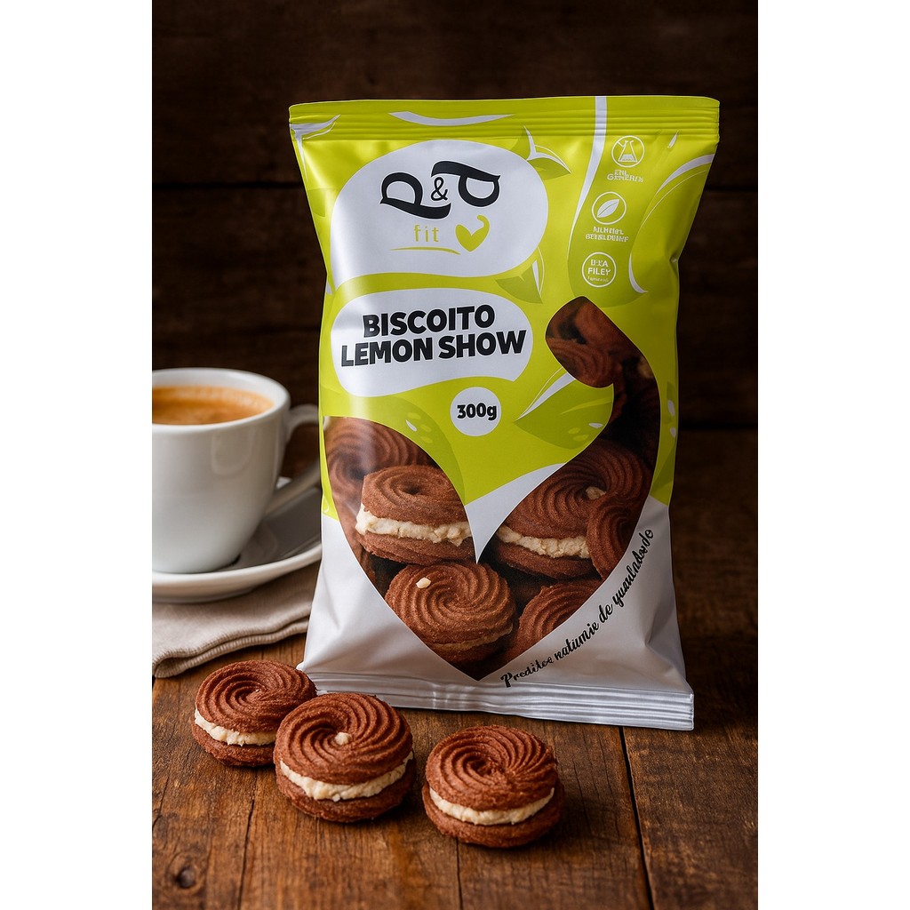 Biscoito Amanteigado Lemon Show 300g P&P