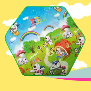 Adequado para bebês tapete de brincar Hexagonal, cerca de brincar e tapete de brincar hiccapop portátil, incluindo 6 pai em Oferta na Shopee