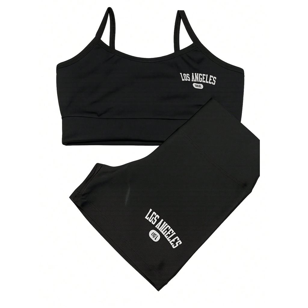 Conjunto Academia SHORT e TOP LOS ANGELES