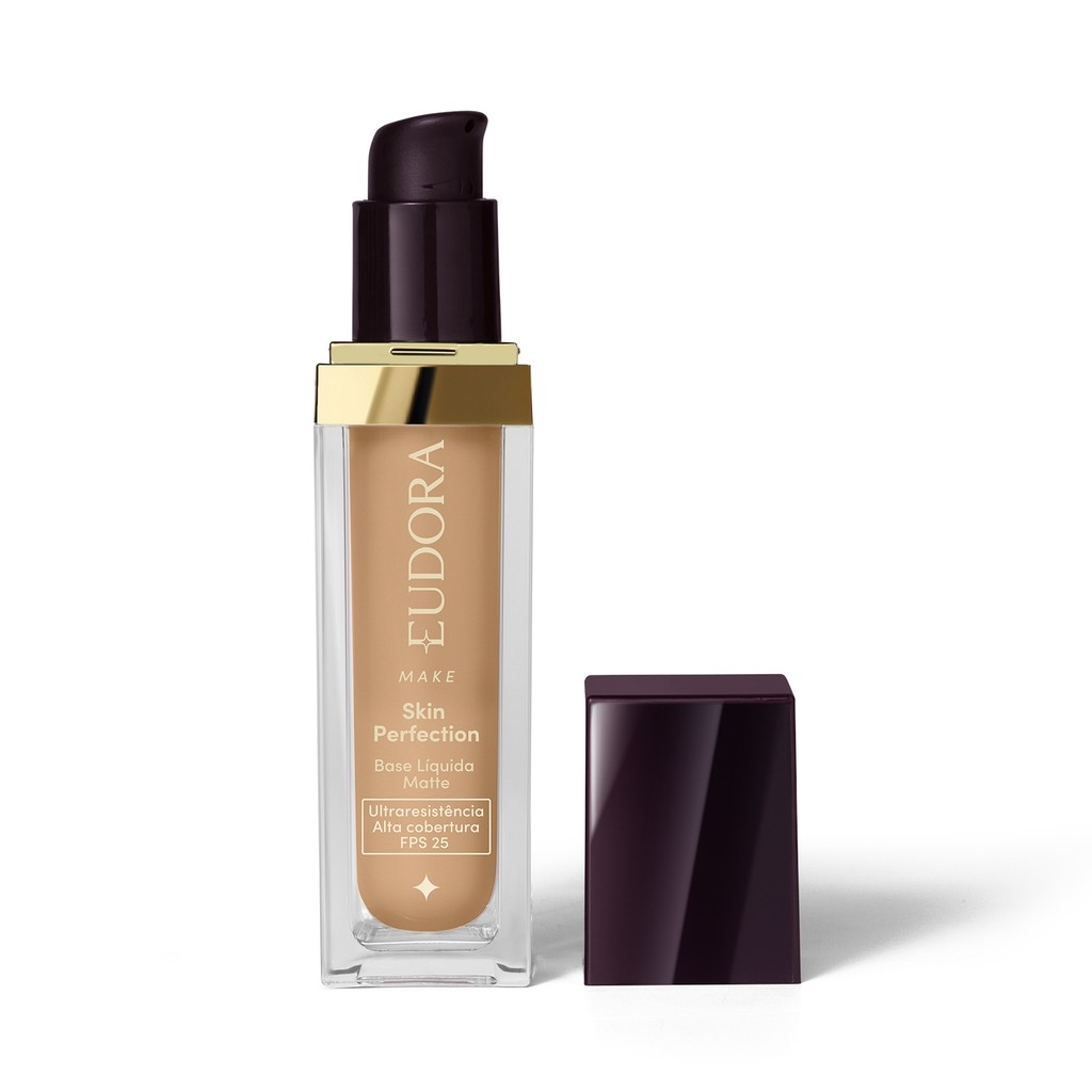 Eudora Make Skin Perfection Base Líquida Matte Cor 140Q 30ml