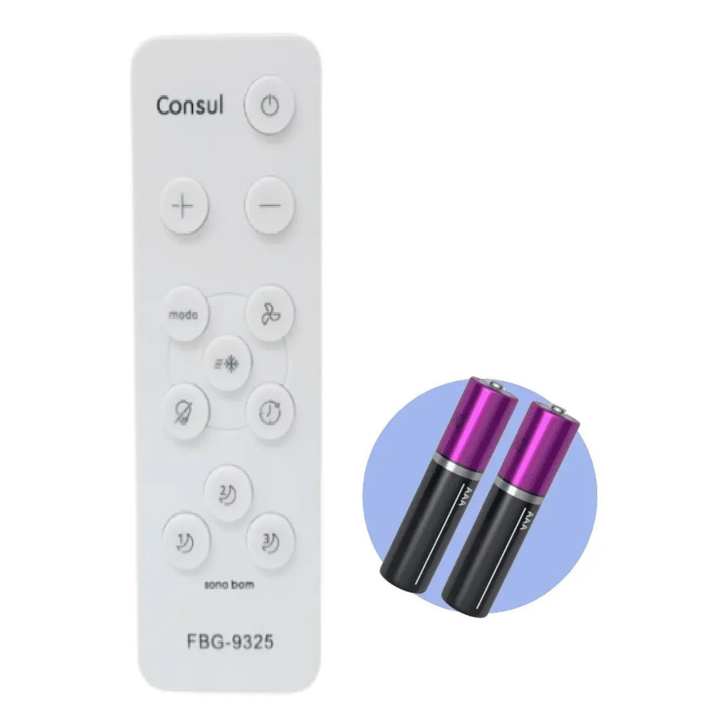 Controle Remoto Compatível C/ Ar Condicionado Consul