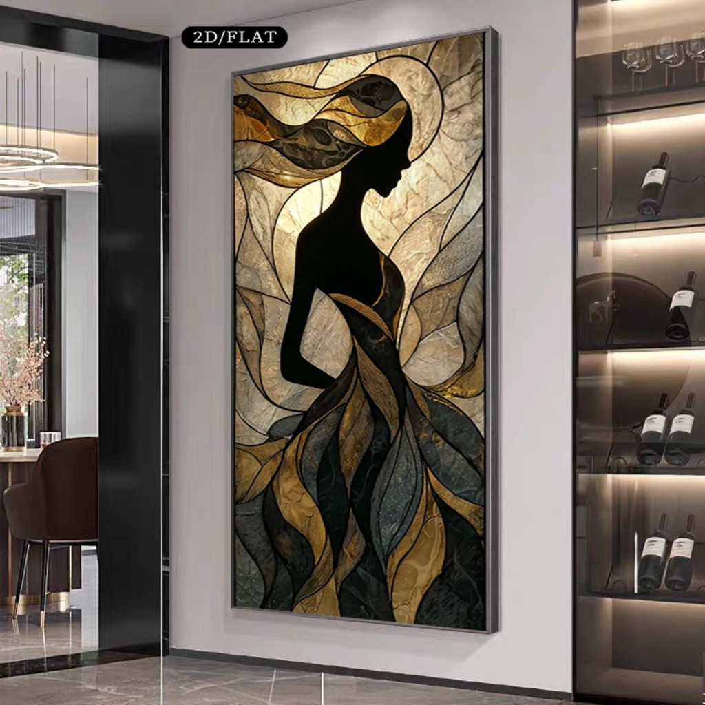 Quadro Decorativo 120x90cm contemporâneo estética personalidade luxo Decore Sala,Quarto,Copa,consultório,escritório,hall