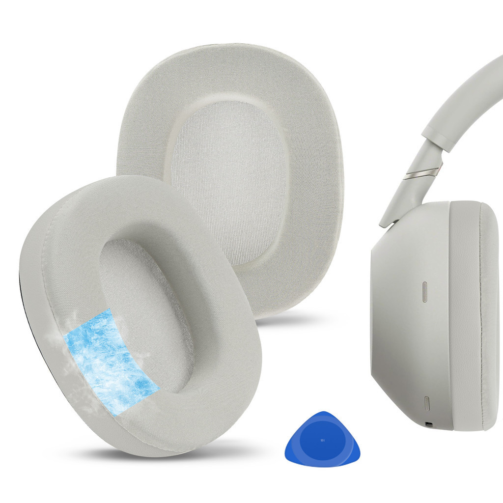 Geekria Almofadas de Reposição com Gel Refrescante para Fones de Ouvido Sony WH-1000XM6 — Peças de Reparo