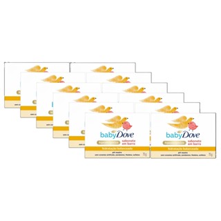kit 12 Sabonete em Barra Dove Baby Hidratacao Balanceada 75G em Oferta na Shopee