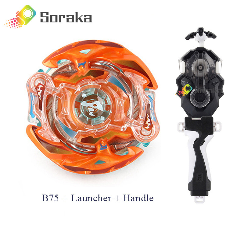 Soraka Beyblade Burst Starter Set B-75 Blaze Ragnaruk Dentro Da Alça Do Lançador Para Criança Menino