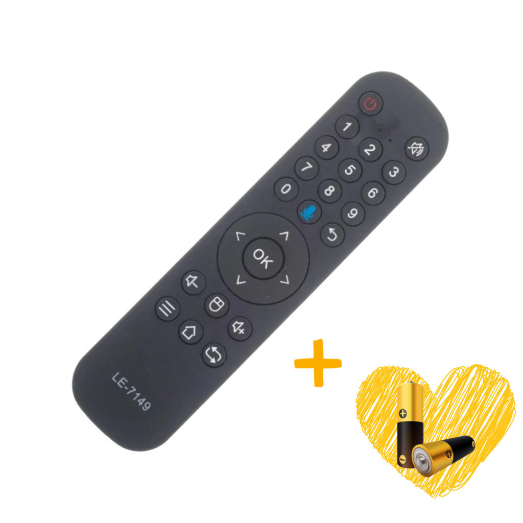 Controle Remoto | H.t.v. | 3 - 5 - 6 - 7 | Reposição | Compativel | com Pilhas - Miniatura 3