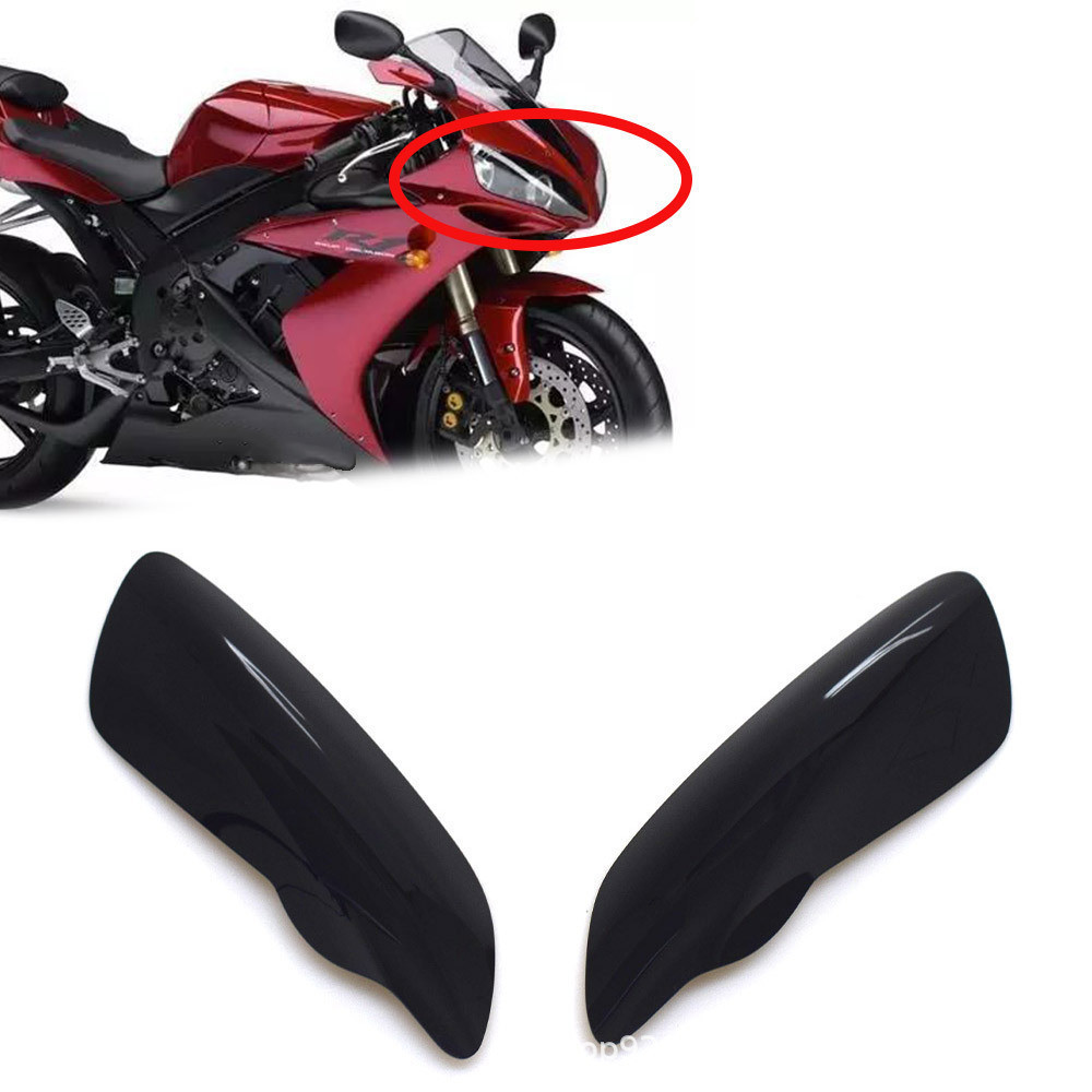 Acessórios da motocicleta proteção do farol adequado para Yamaha R1 2004-2006 lâmpada rosto abajur capa protetora