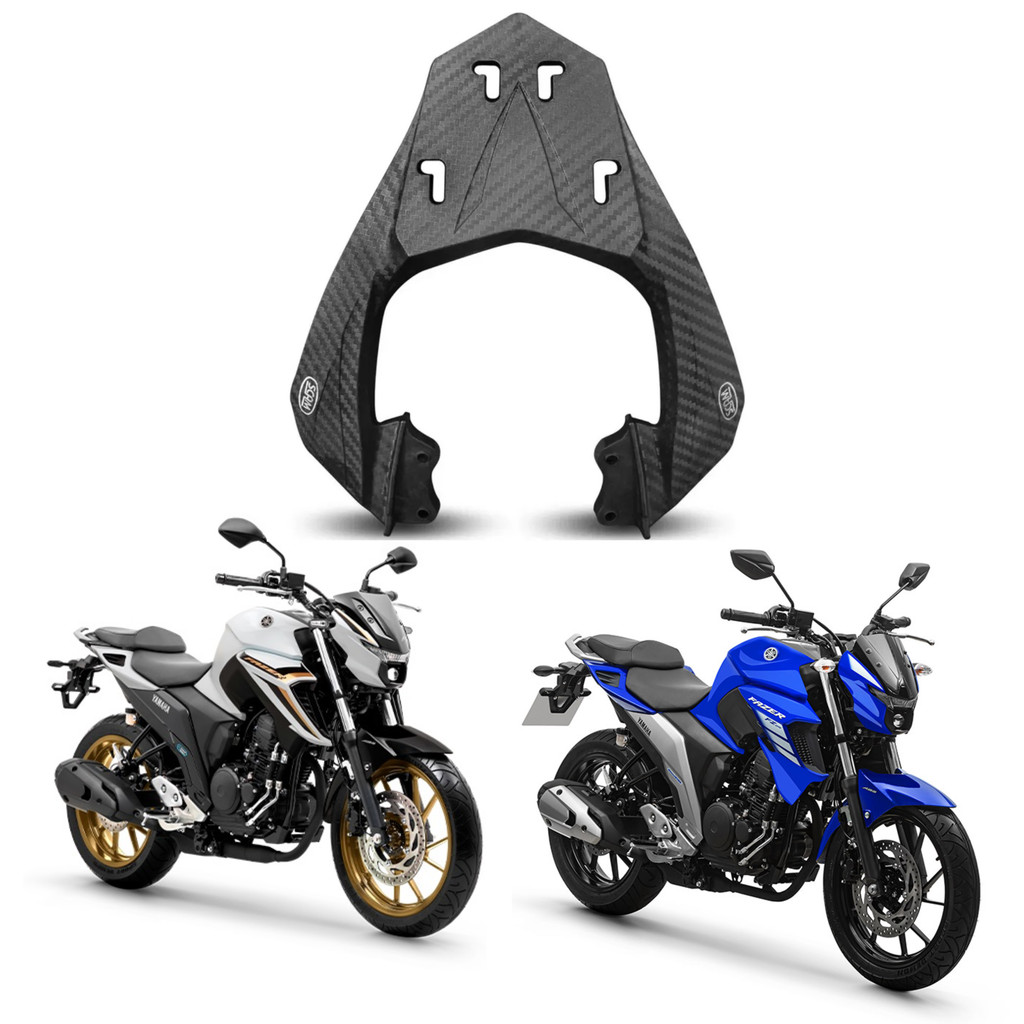 Bagageiro Bau Fazer 250 Scam Fiberforce Fz25 2018 2019 2020 2021 2022 2023 2024