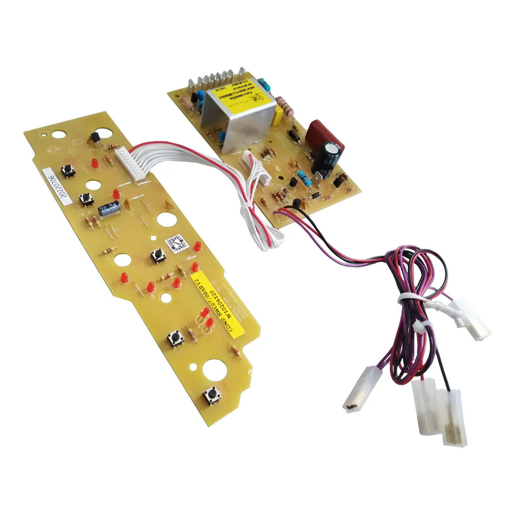 Placa Completa Com Potencia Lavadora Brastemp Bwc07 Bwc08 W10206120 326050619 Bivolt