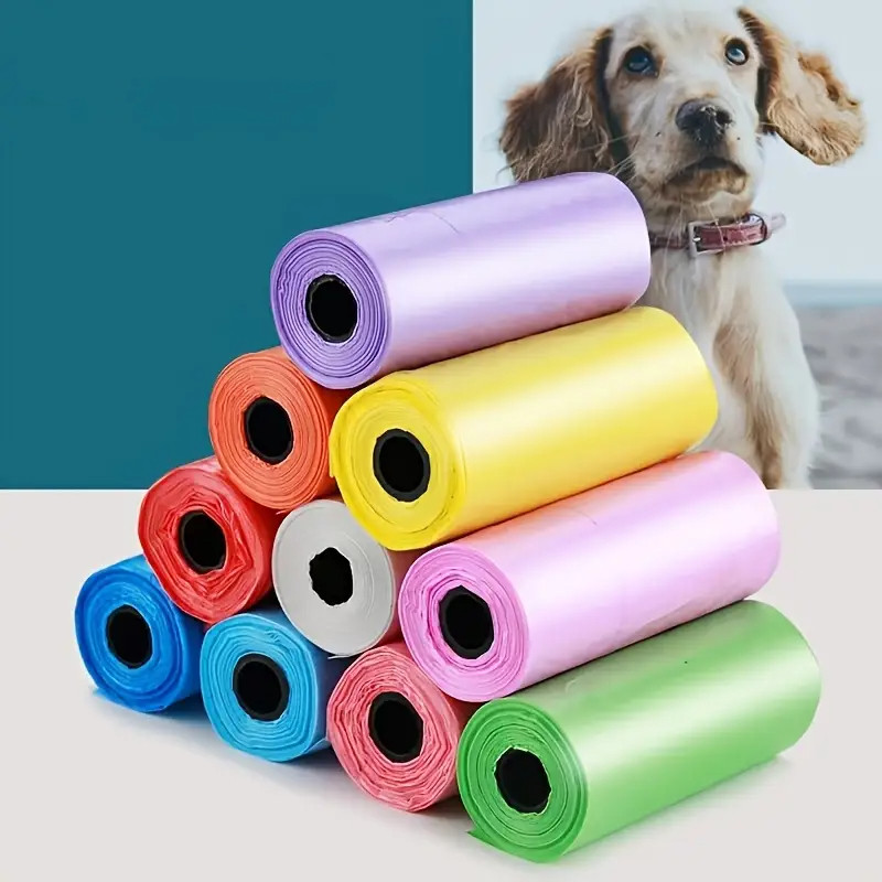 90 Pcs Refil Cata Coco Sacolas Saquinhos Biodegradável Prático Para Pet