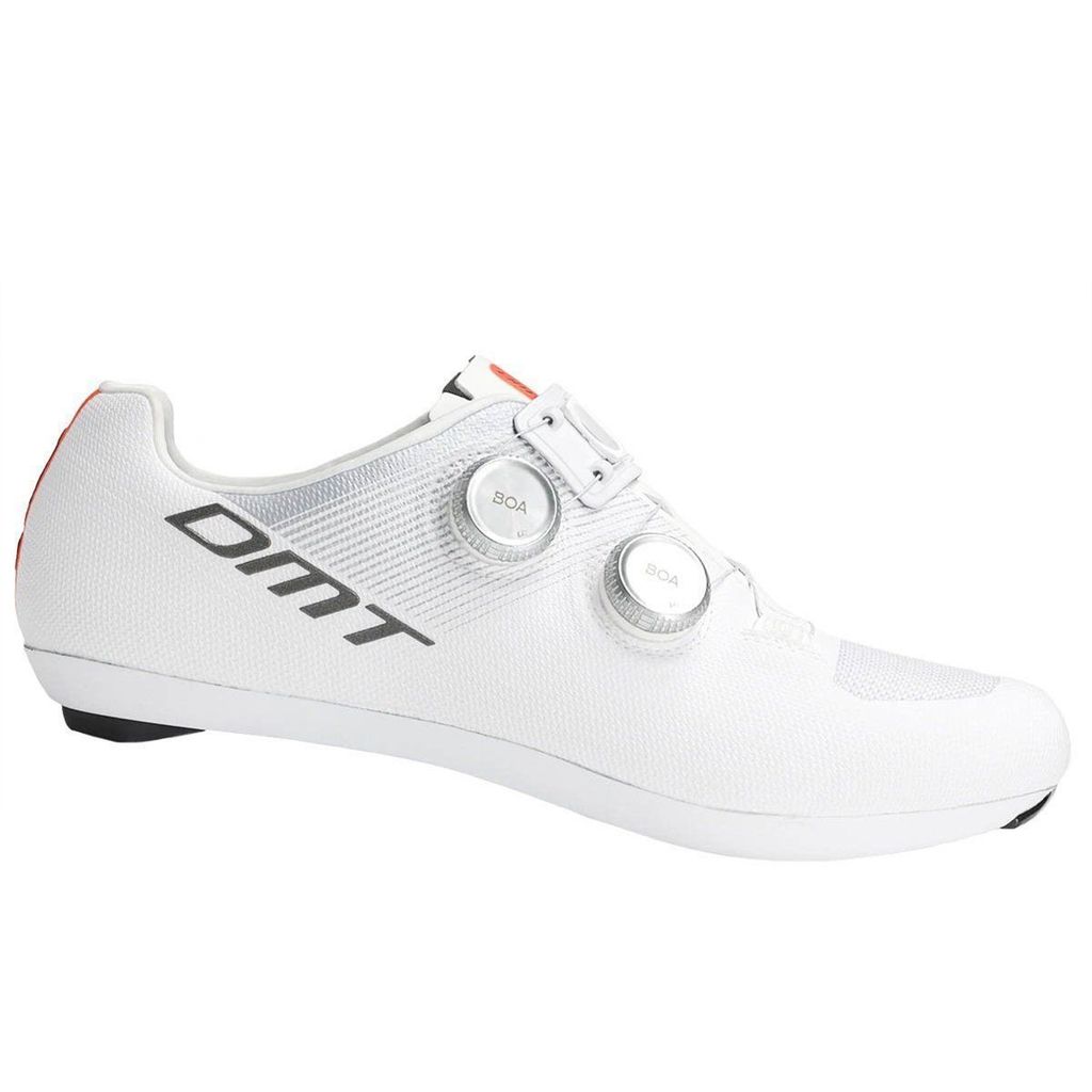 Sapatilha de Ciclismo DMT KR0 EVO Carbon Branca