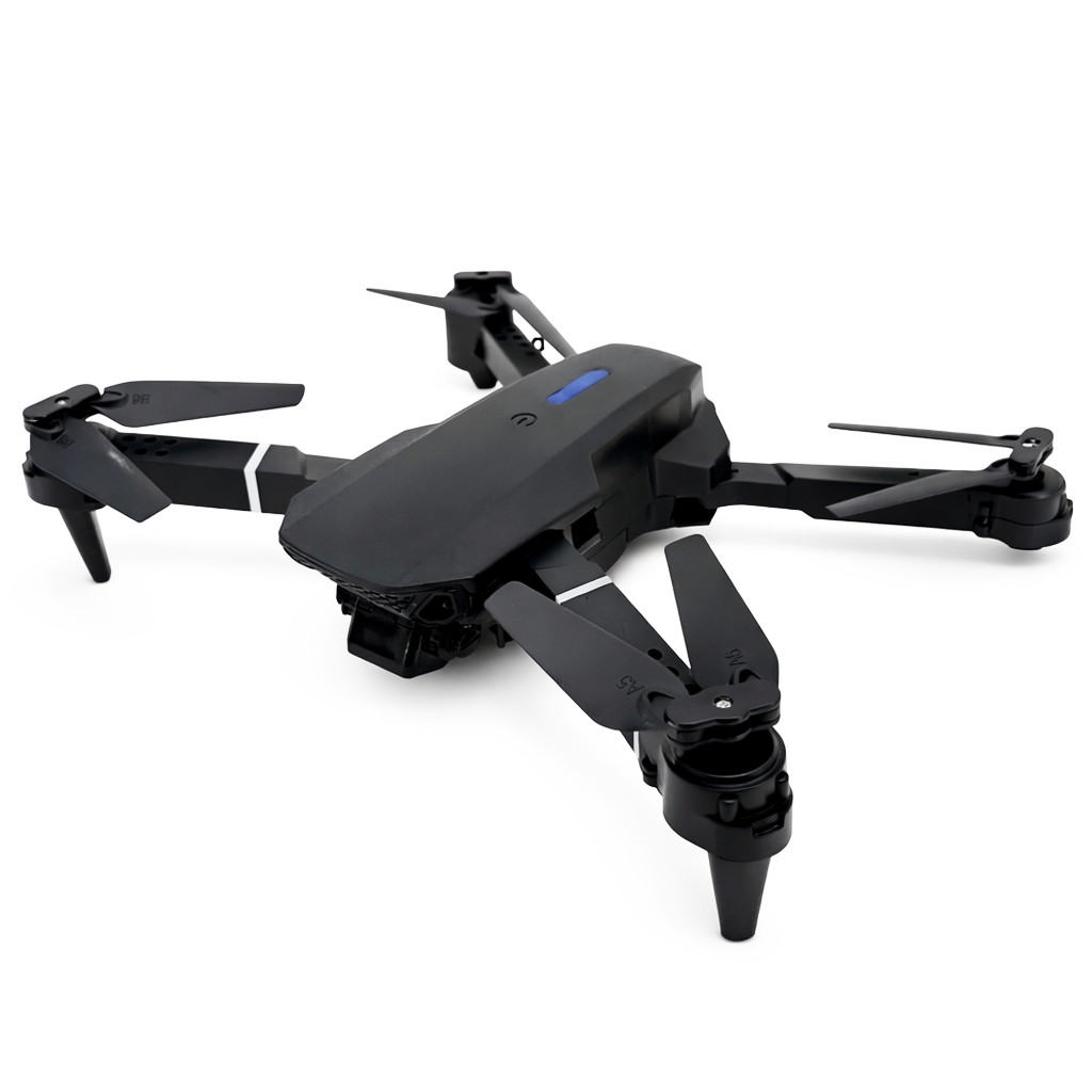 Drone 4K Full HD Dobrável Câmera Wifi Sensor Obstáculos Controle Sem Fio Com Case Portátil