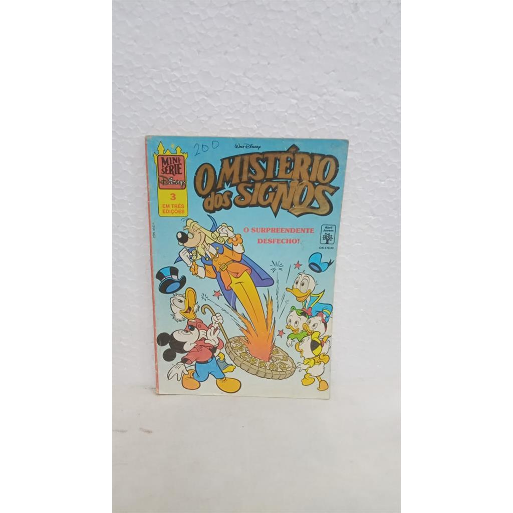 nº3 - Mini Série Disney, Os Mistérios dos Signos autor Walt Disney