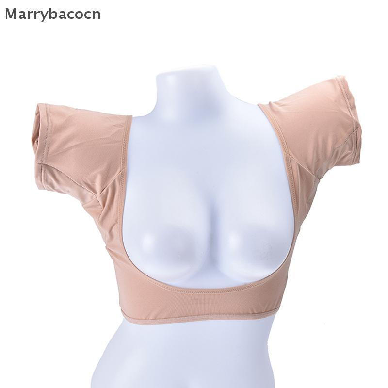[MAR] Colete Esportivo top Axilas Almofadas De Suor Protetor Absorvente De Cuidados Com As COD
