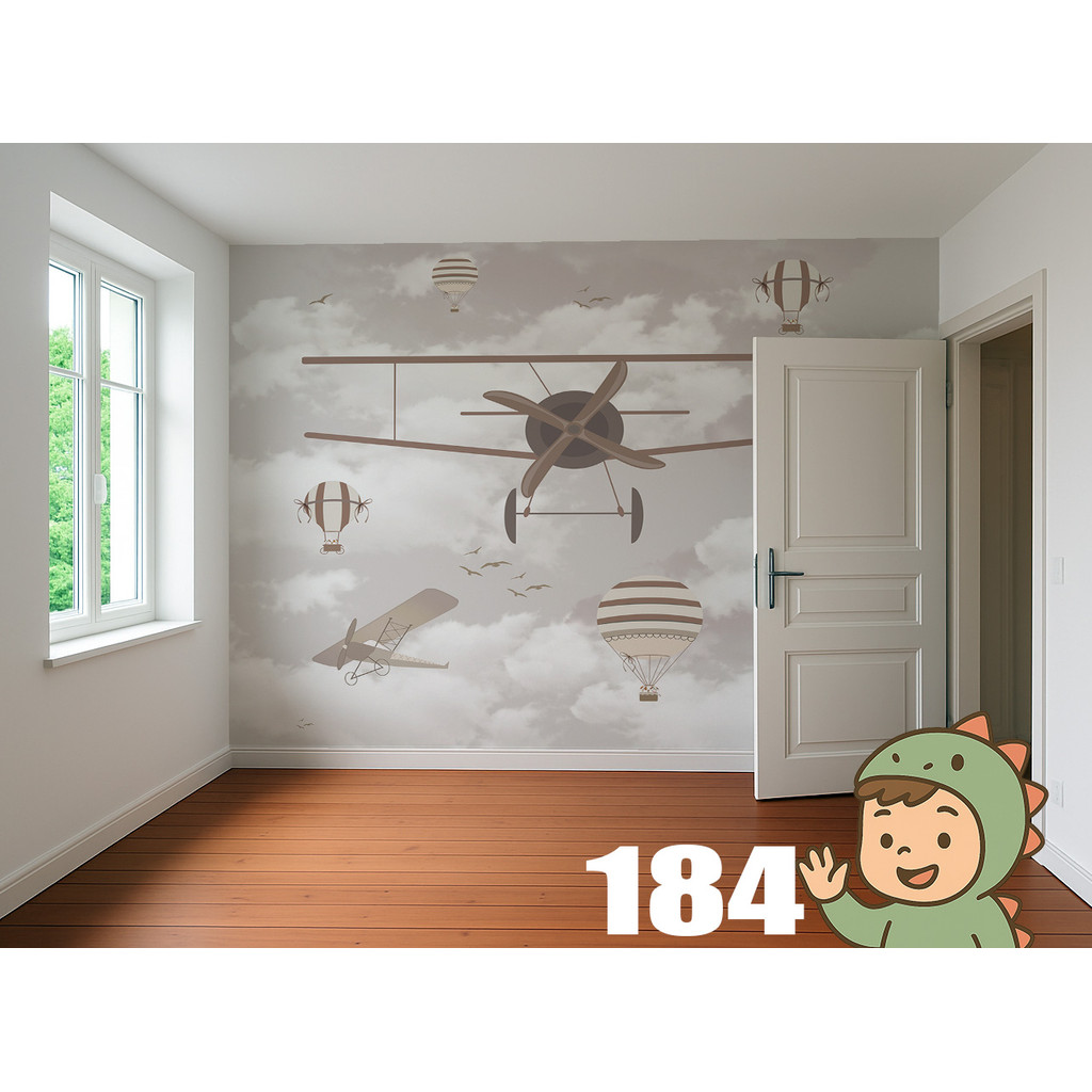 Papel de Parede Para Quarto Avião Aviator