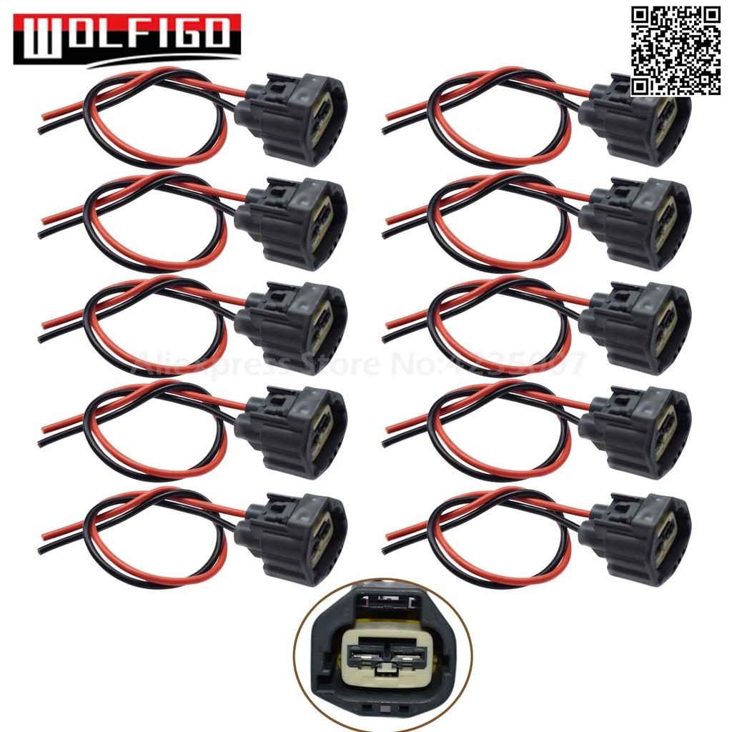 Novo 2 Vias 2 Pinos Módulo De Ventilador De Refrigeração Sensor Conector Fio 1PC/10 Pçs Para Ford Mercúrio Lincoln PT152