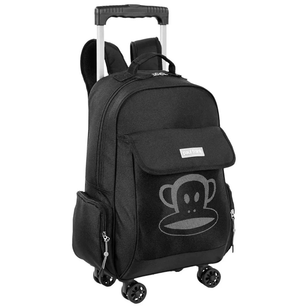 Mochila Carrinho Externo 4 Rodas Paul Frank Casual Sestini