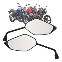 Par Retrovisor Fazer Factor 125 150 2014 A 2022 Rosca Yamaha