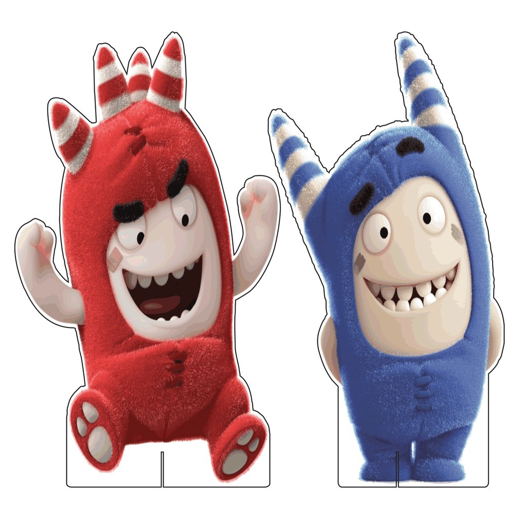 Kit Display de Chão Festa Infantil Oddbods FC