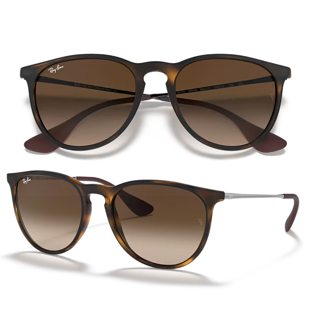 Óculos De Sol Ray Ban Erika Classic Tartaruga RB4171L Tamanho 54