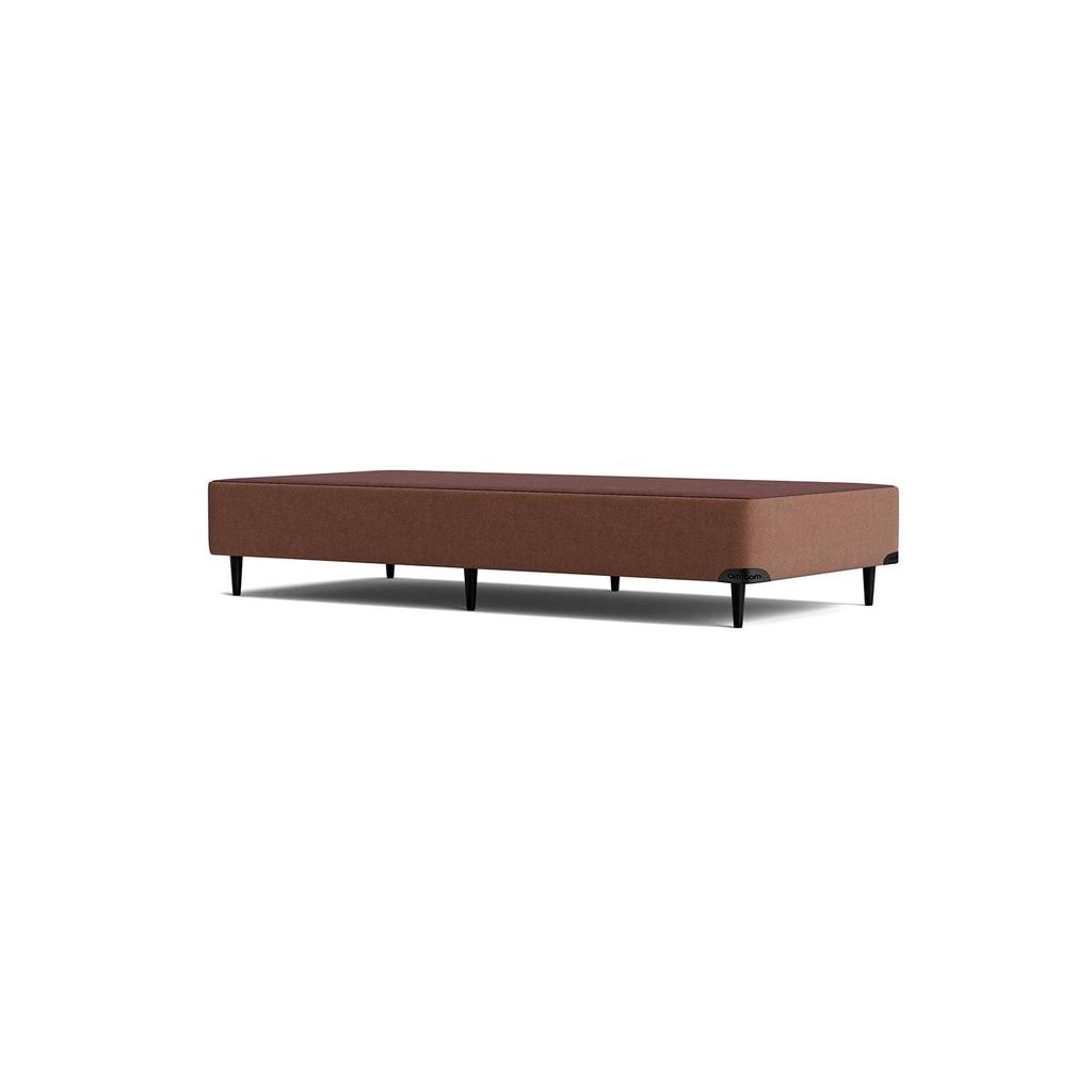Base Sommier Camurça Bege Solteiro (78x188x23) - Ortobom