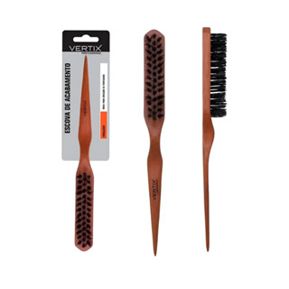 Escova Fina Profissional – Acabamento e Penteado com Precisão Vertix em Oferta na Shopee