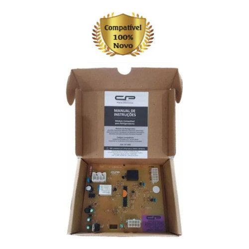 Kit Placa Modulo Refrigerador Brastemp Brm49 + Sensor 2,7k