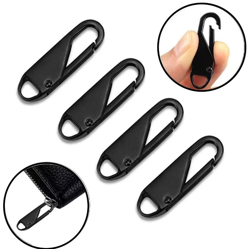 Kit Puxador De Metal Universal Com Zíper