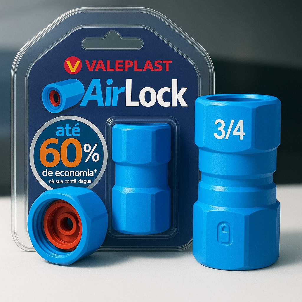 Bloqueador De Ar Redutor De Conta D'água Válvula Bloqueadora Hidrômetro