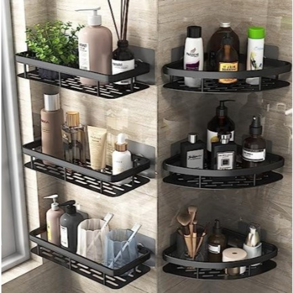 GUIANA Suporte De Shampoo e sabonete Prateleiras De Banheiro(Equipado com parafusos)