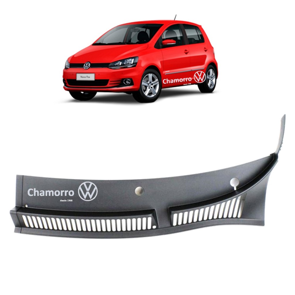 Grade Churrasqueira Esquerda Vw Fox 2015 em Diante 5Z0819403A9B9 em Oferta na Shopee
