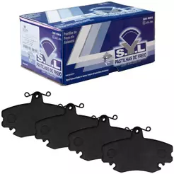 Kit Pastilha Freio Renault Clio Sedan 2000 A 2009 Dianteira