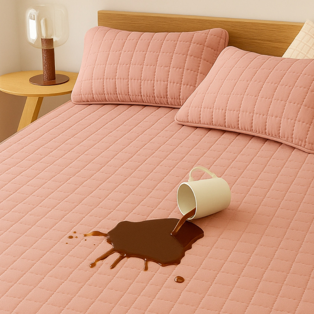 Capa Protetor Impermeável Para Colchão Antialérgico Matelado Colorido