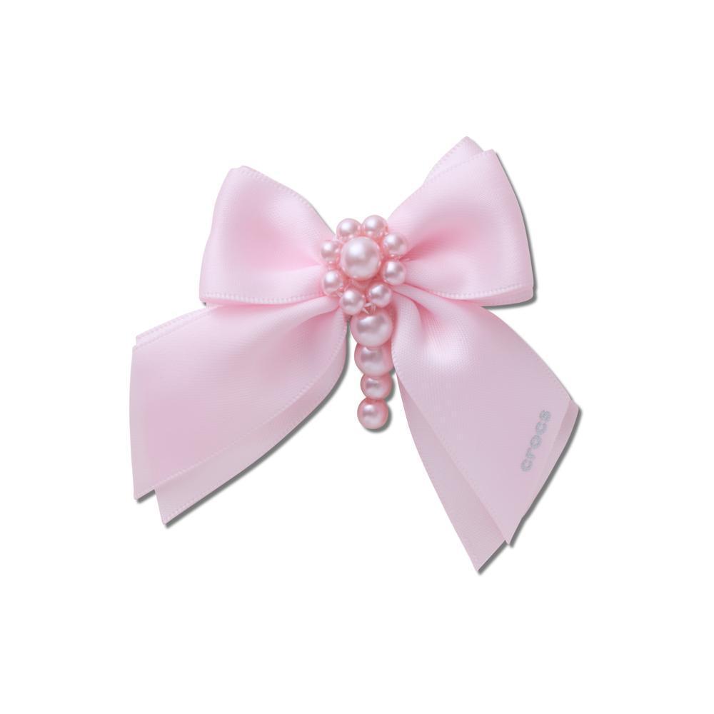 Jibbitz™ Laço de Flor de Veludo Rosa Única em Oferta na Shopee