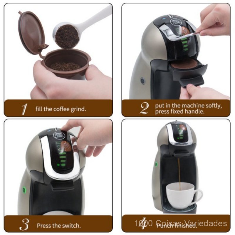 2/3/4 Pcs CáPsulas De Café  - CompatíVel Com CáPsulas,CompatíVel Com MáQuinas Ideal Para Casa